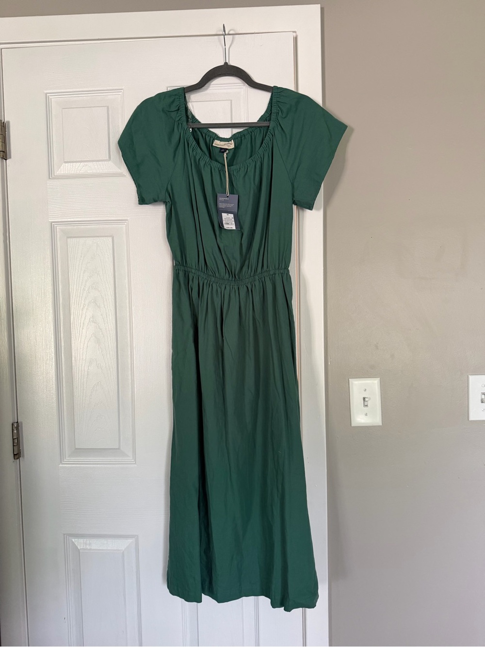 Universal Thread Teal Green Cut out Detail Maxi Dress